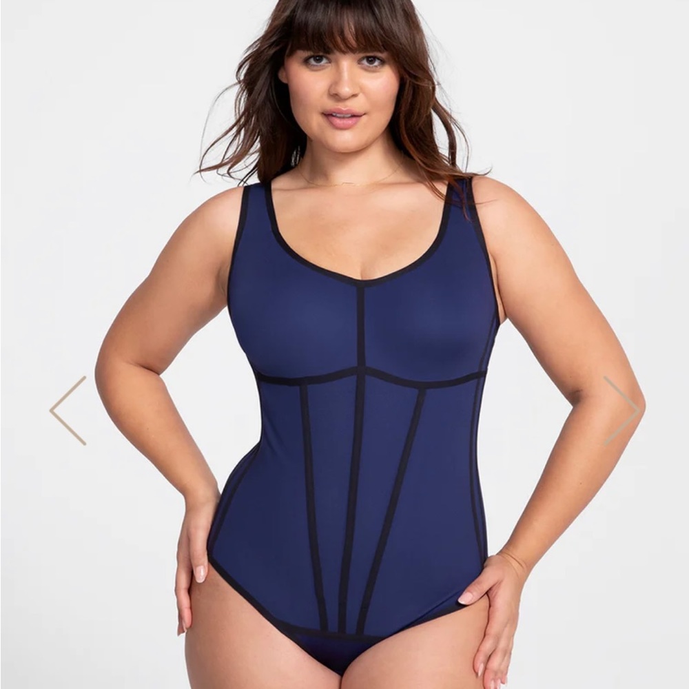 Honeylove Boldness Bodysuit in Explorer Blue size XL - NWT